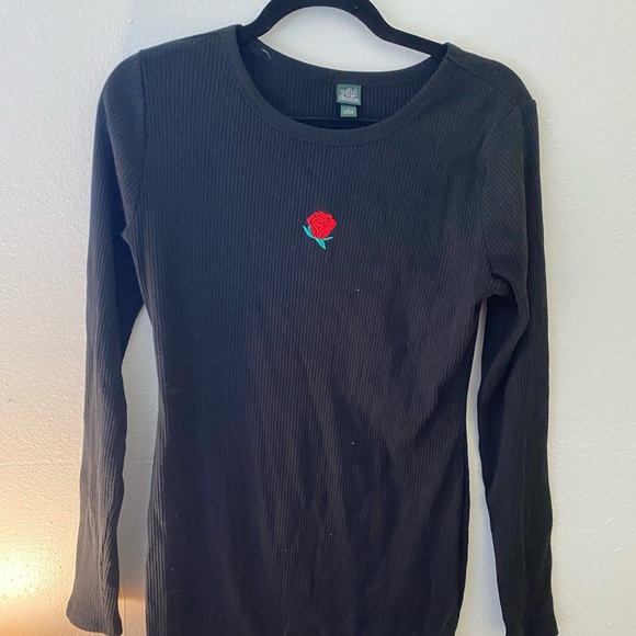 Black Rose Bodycon Dress - Picture 1 of 1